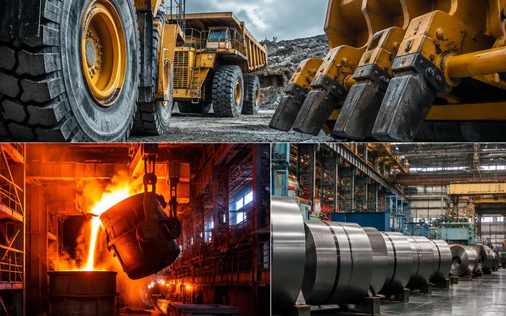Equipamentos e Insumos para Mineração e Siderurgia